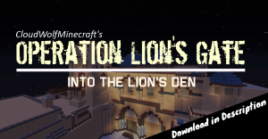 Descargar Operation Lion's Gate para Minecraft 1.12